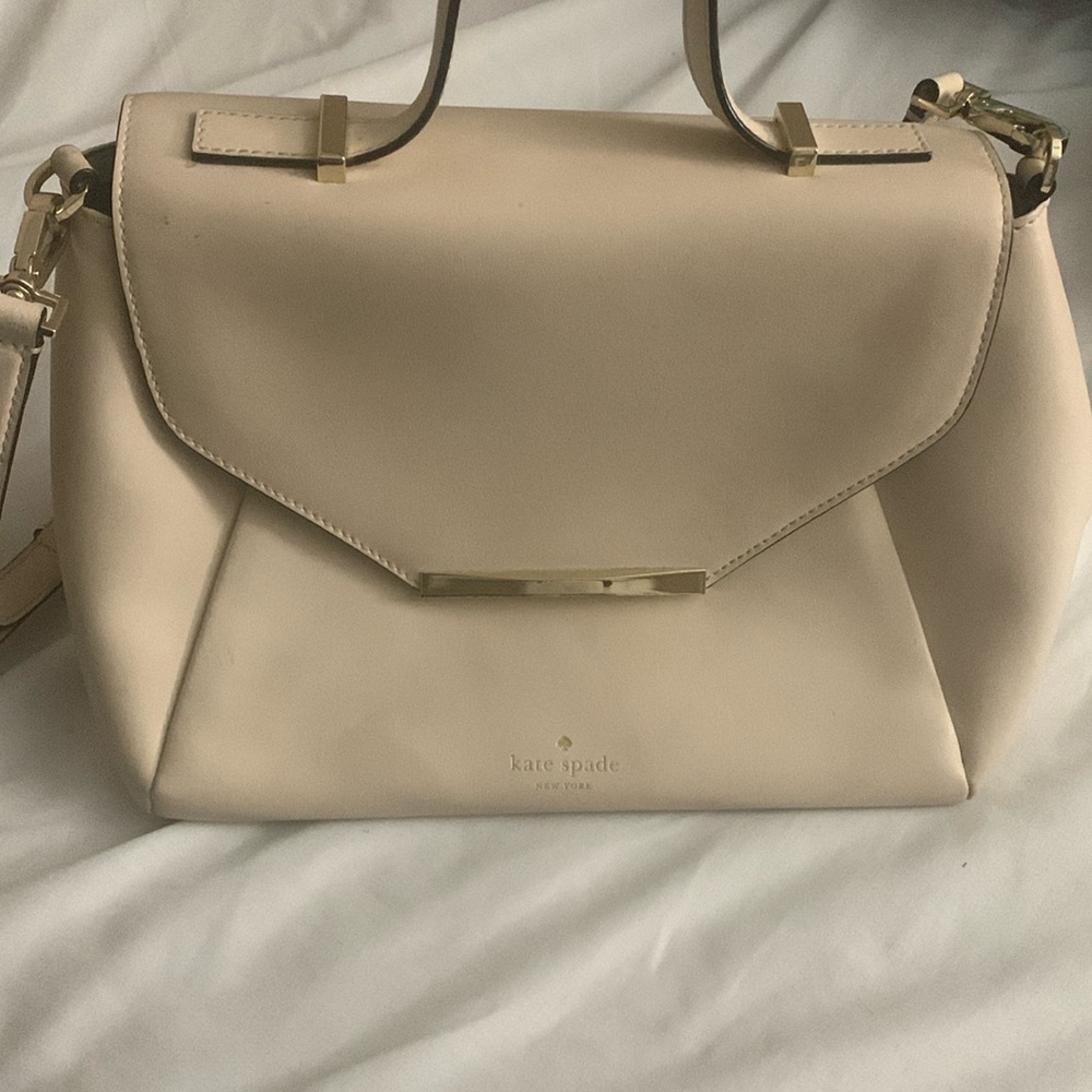 COPY - Kate Spade cream satchel